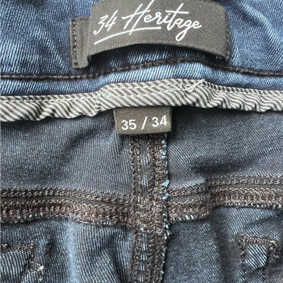 34 Heritage Men’s Charisma Relaxed Straight Mid Jeans - Picture 5 of 6
